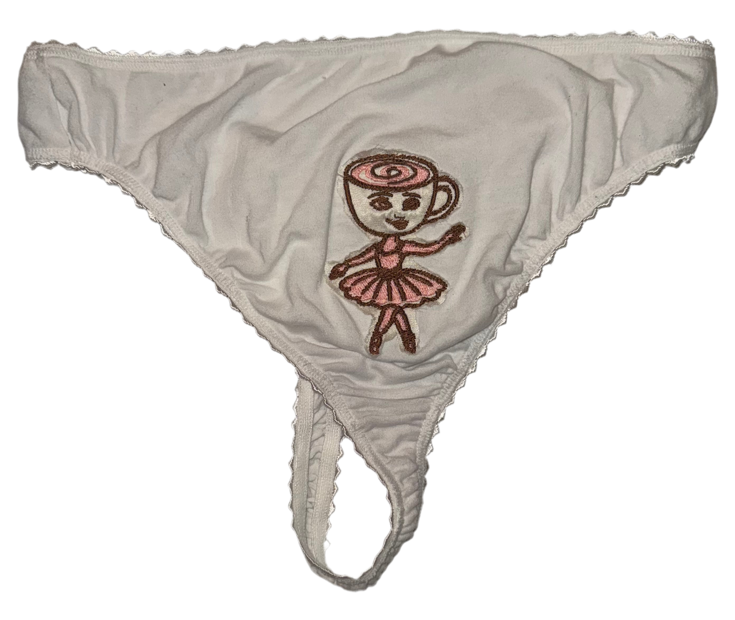 Ballerina cappuccina thong XL