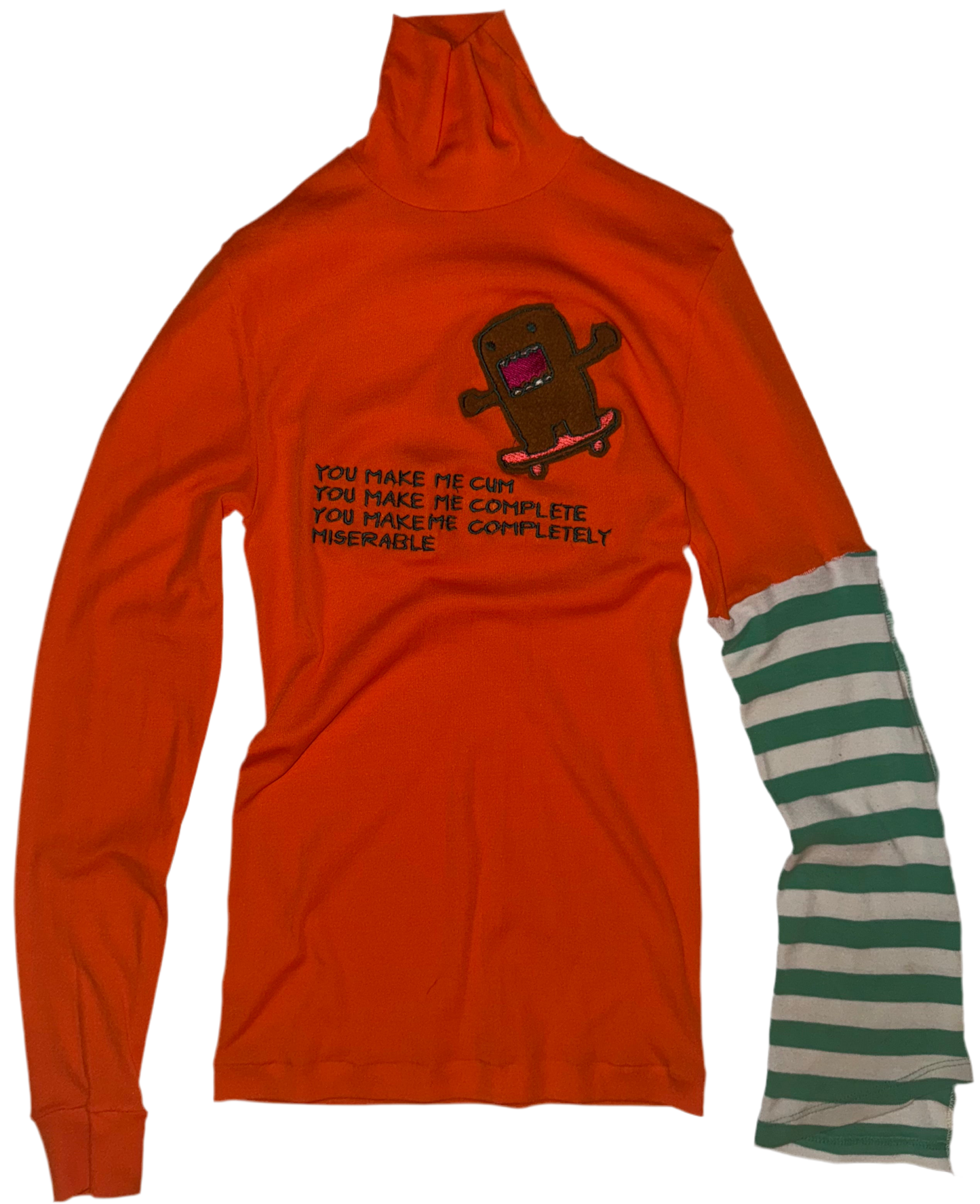 You make me cum plete ly miserable turtle neck top S