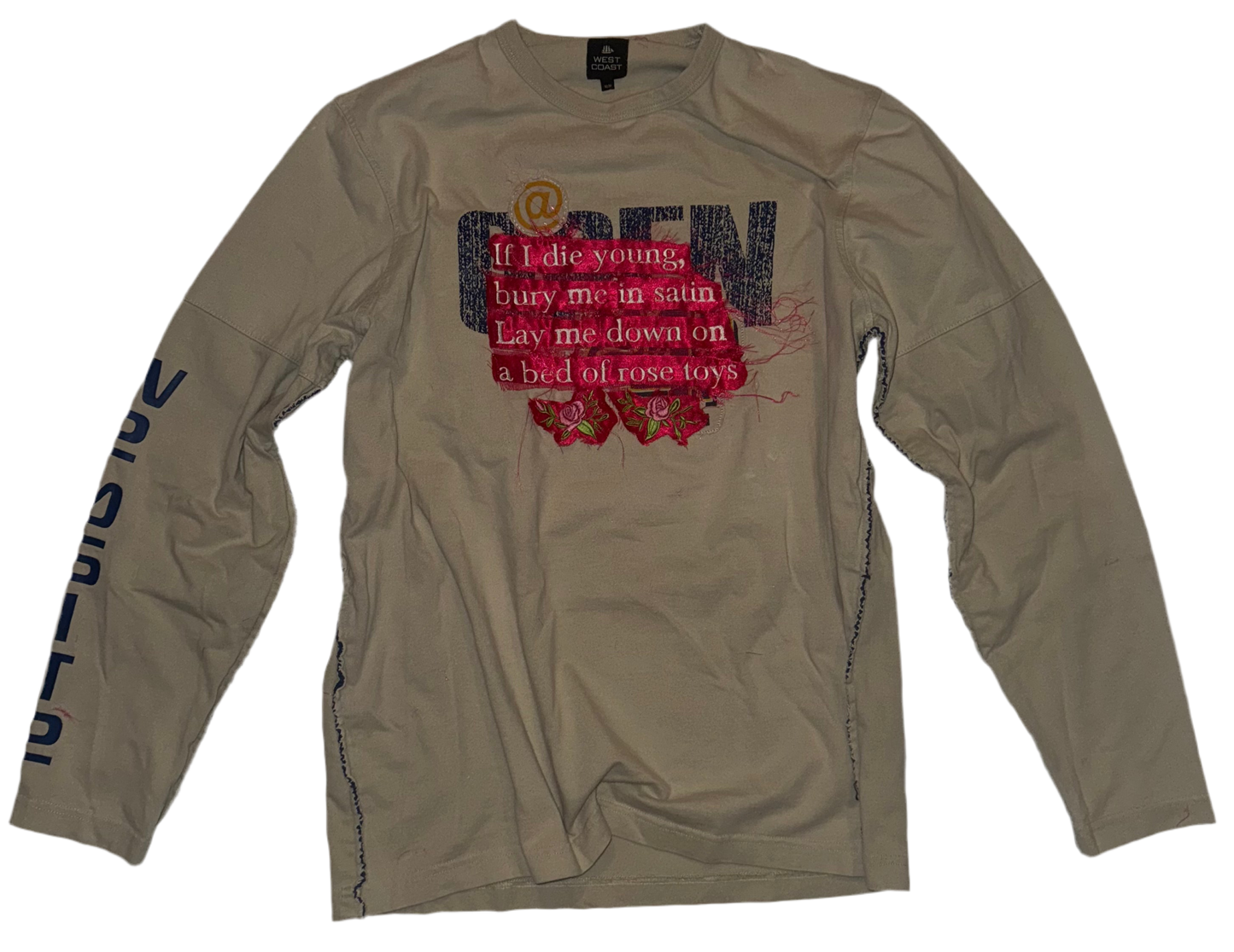 lay me down in a bed of rose toys long sleeve M