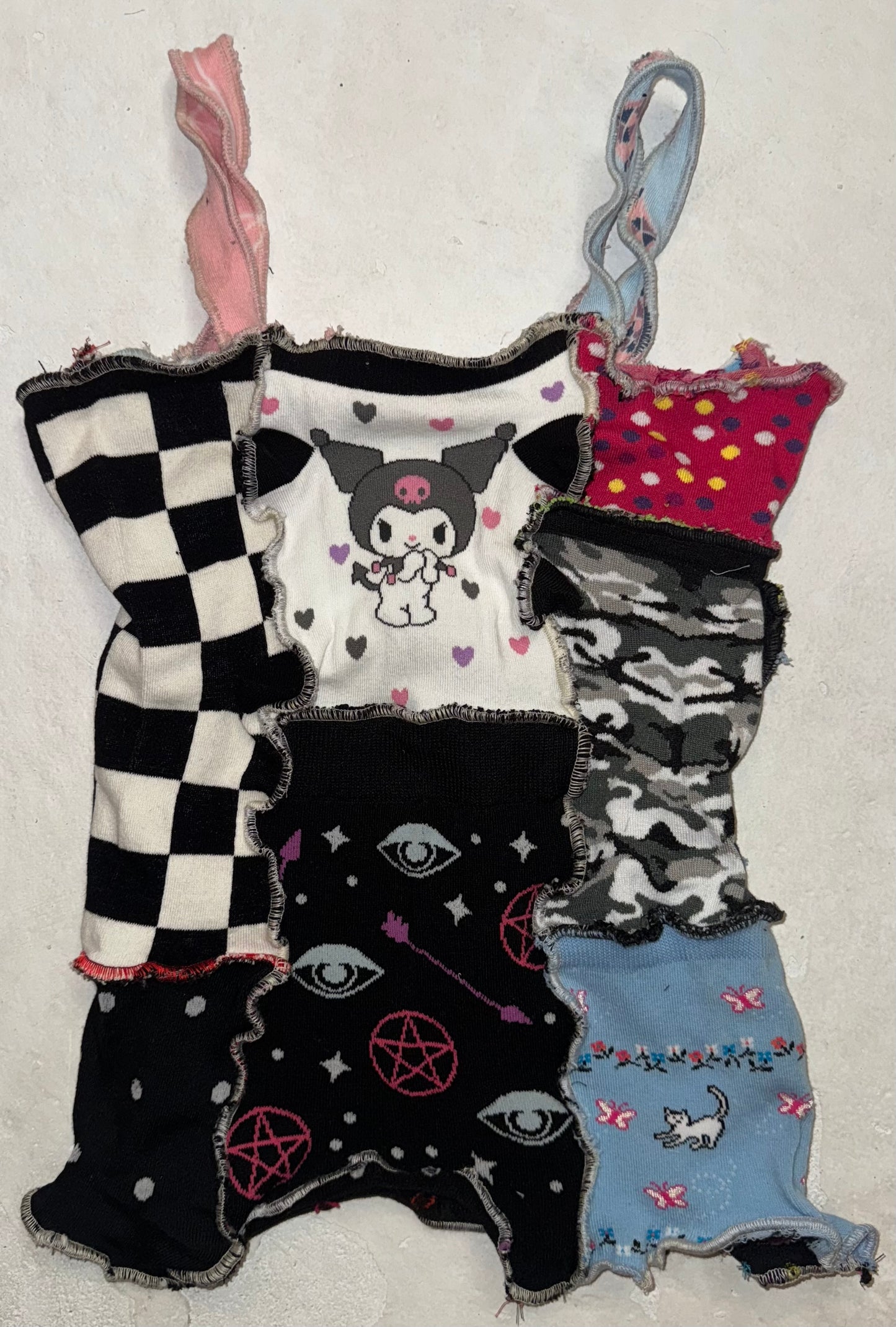 Kuromi sock tank L