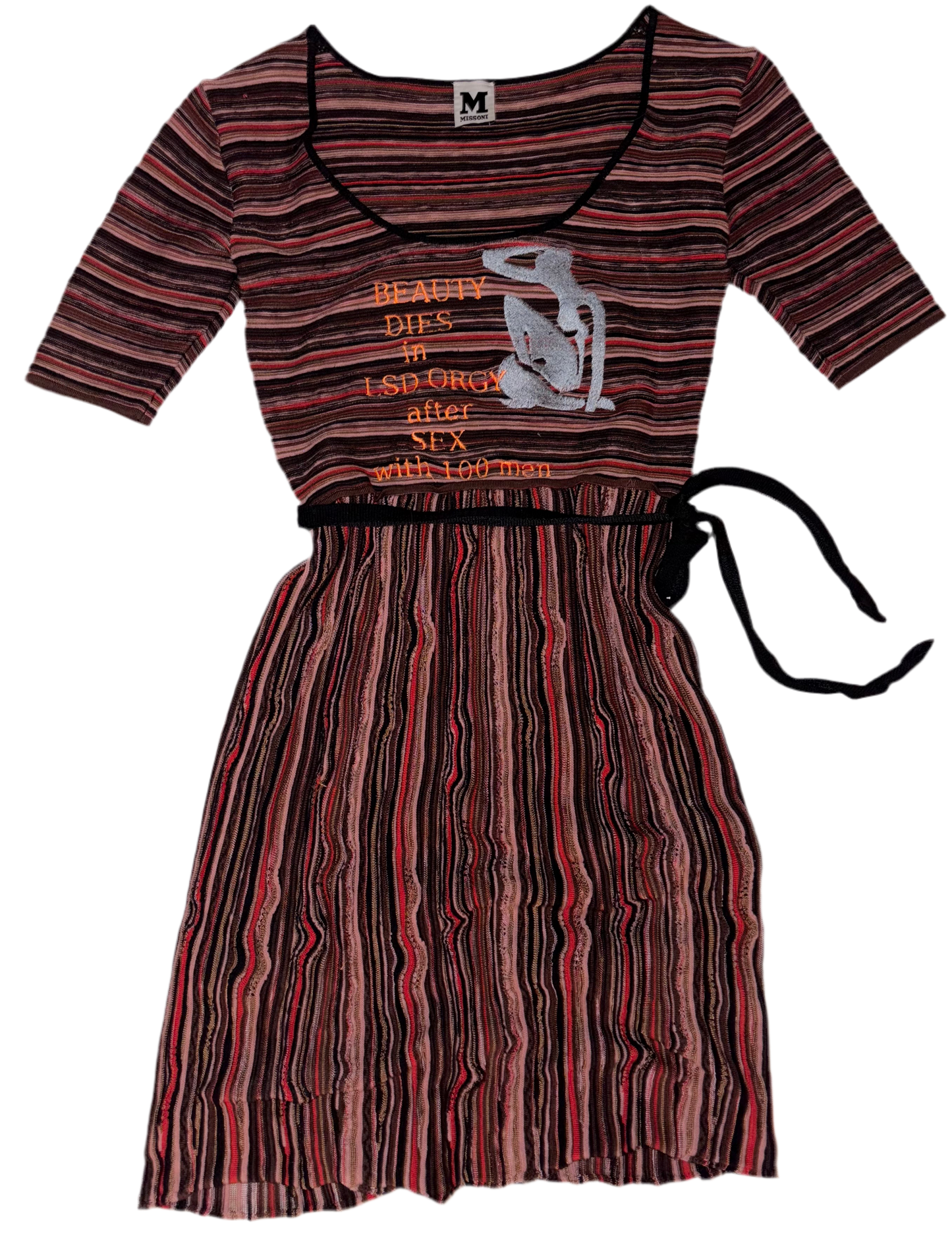 Beauty dies is matjsse orgy missoni dress L