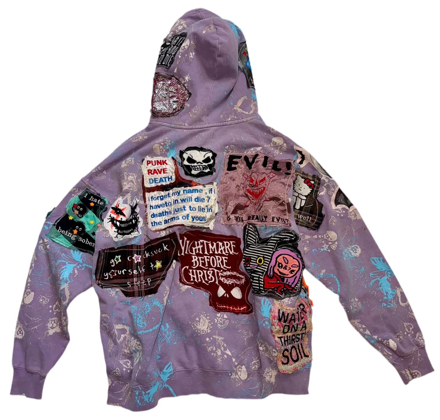 1 of everythjng yardsale historian 666 hoodie L