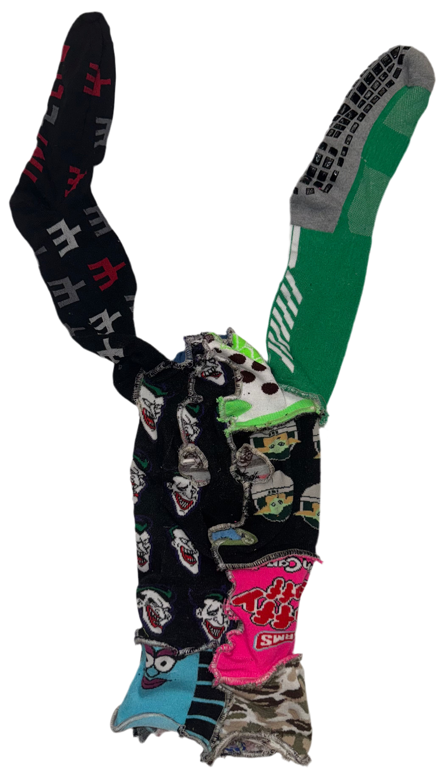 sock bunny mask