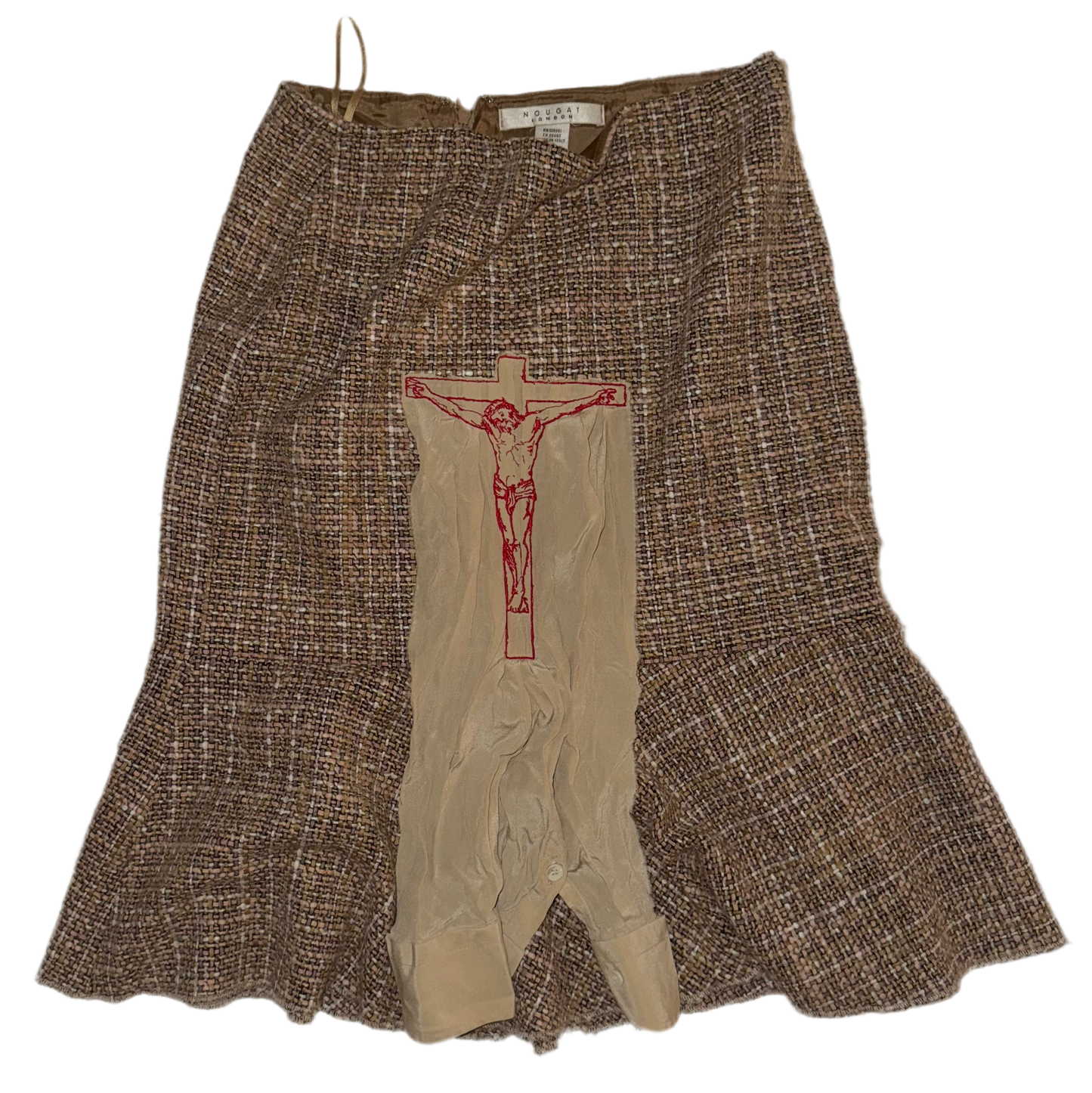Jesus Christ on a cross skirt S