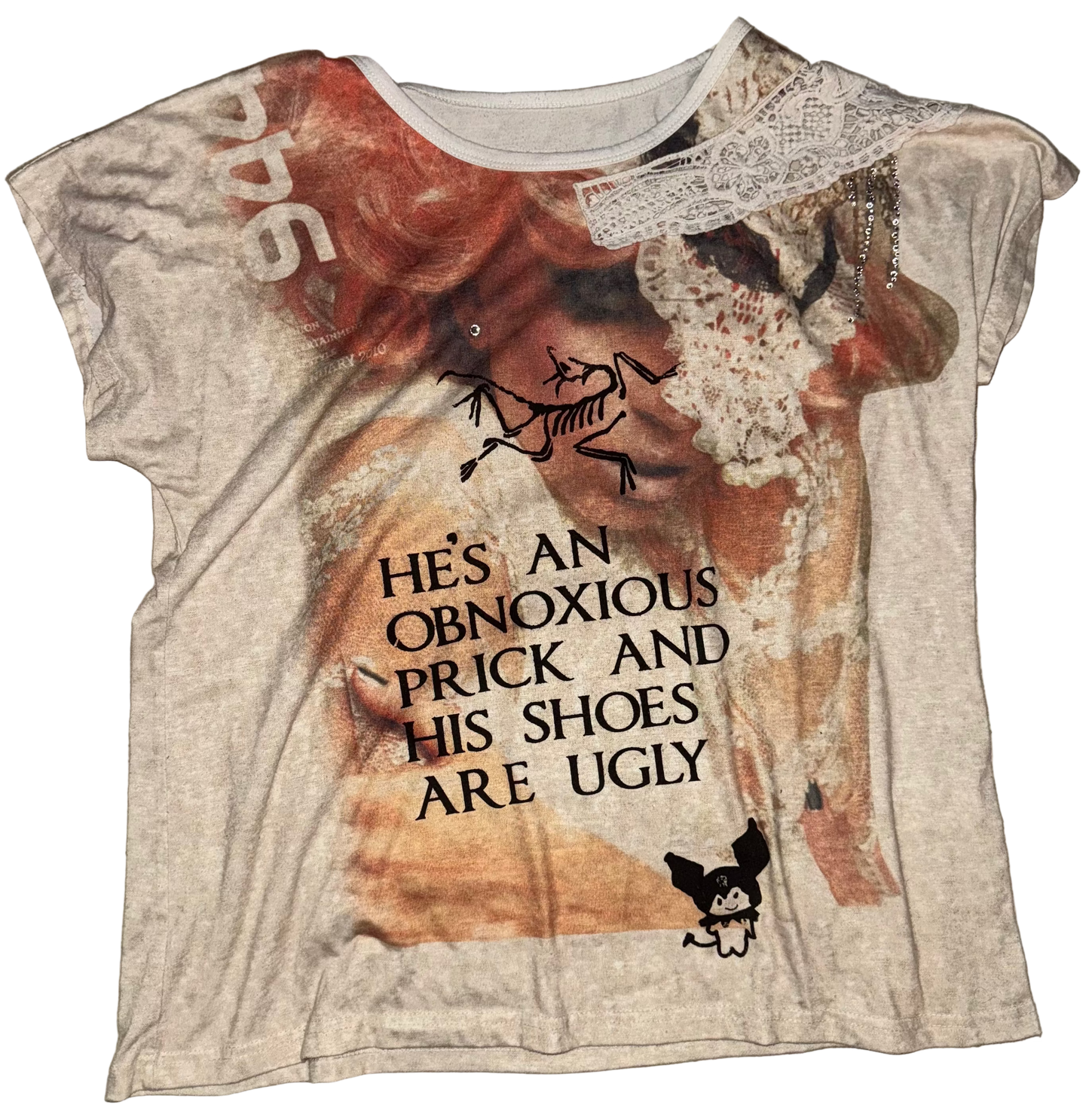 He’s an obnoxious lady gaga? Top L