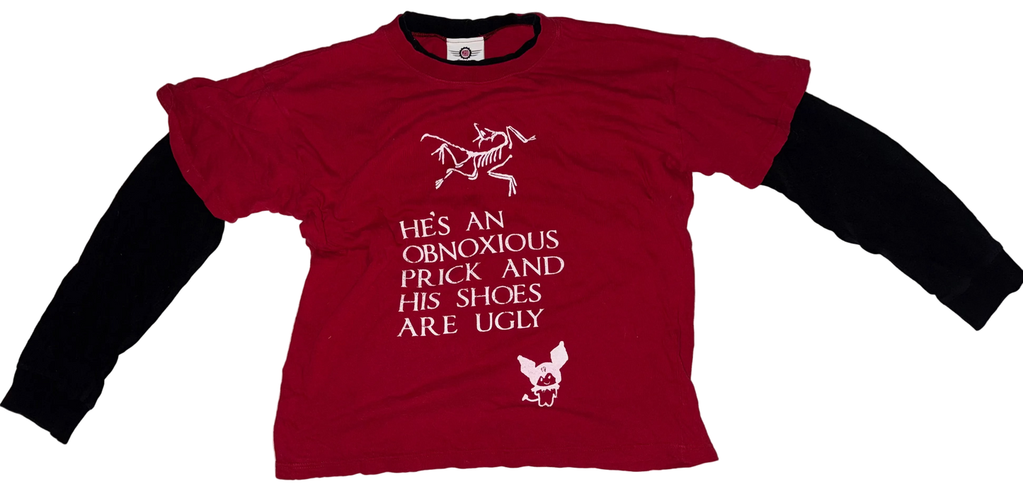 He’s an obnoxious prick long sleeve shirt XL
