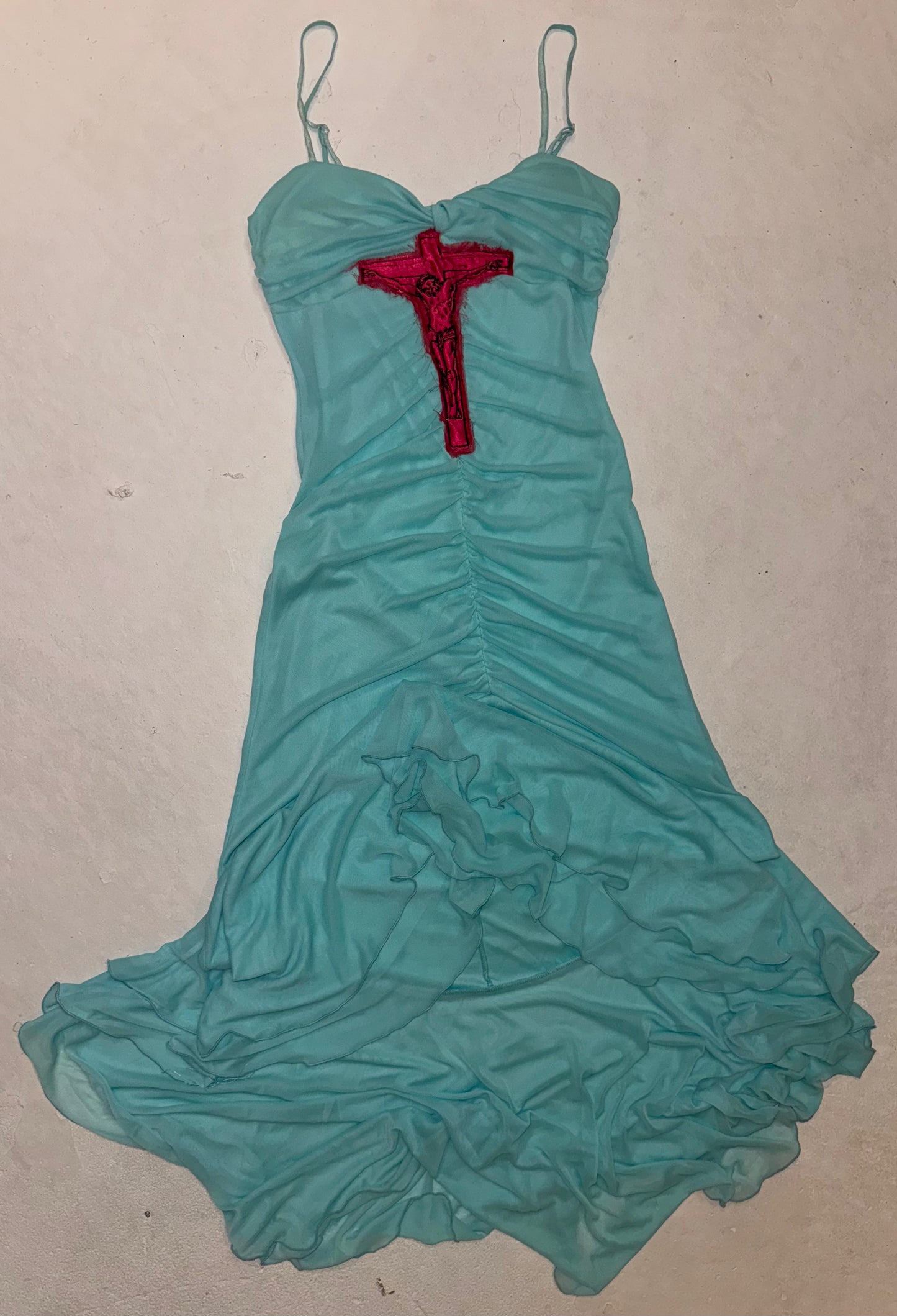 Jesus Christ on a cross dress S