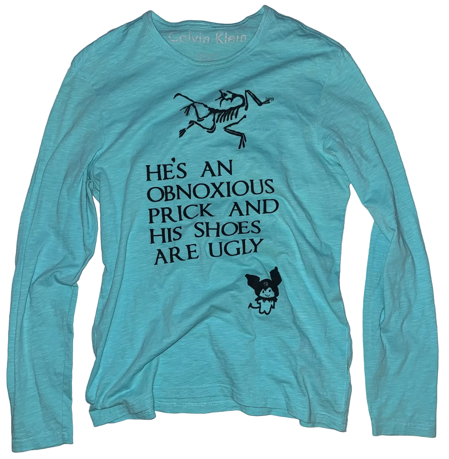 Obnoxious prick long sleeve top S