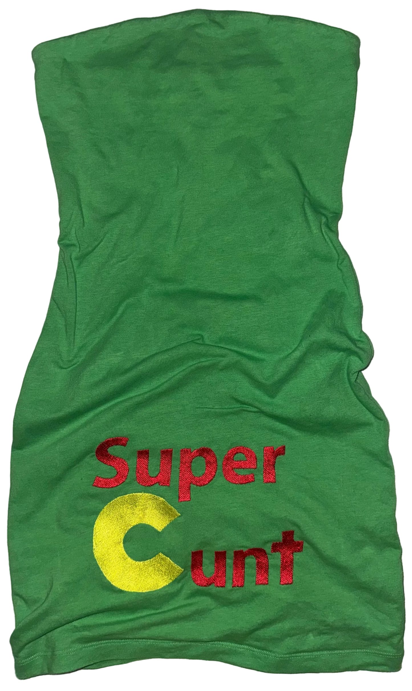Super Cunt tube dress XS