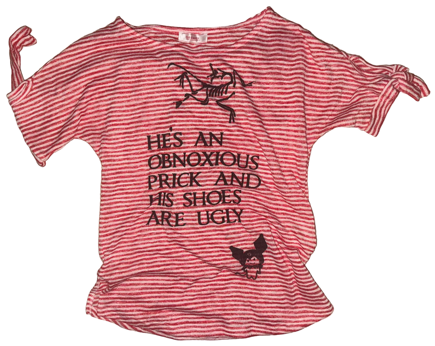 He’s an obnoxious prick top S