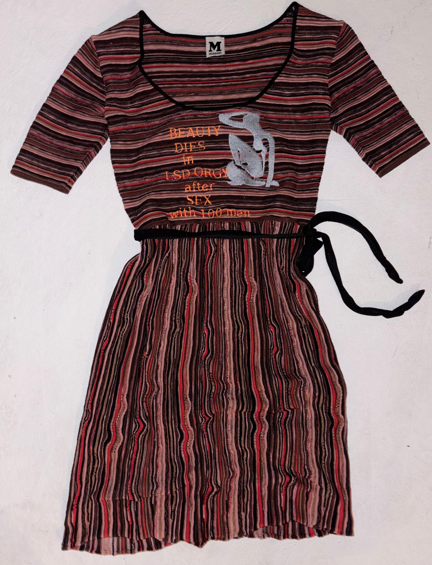 Beauty dies is matjsse orgy missoni dress L