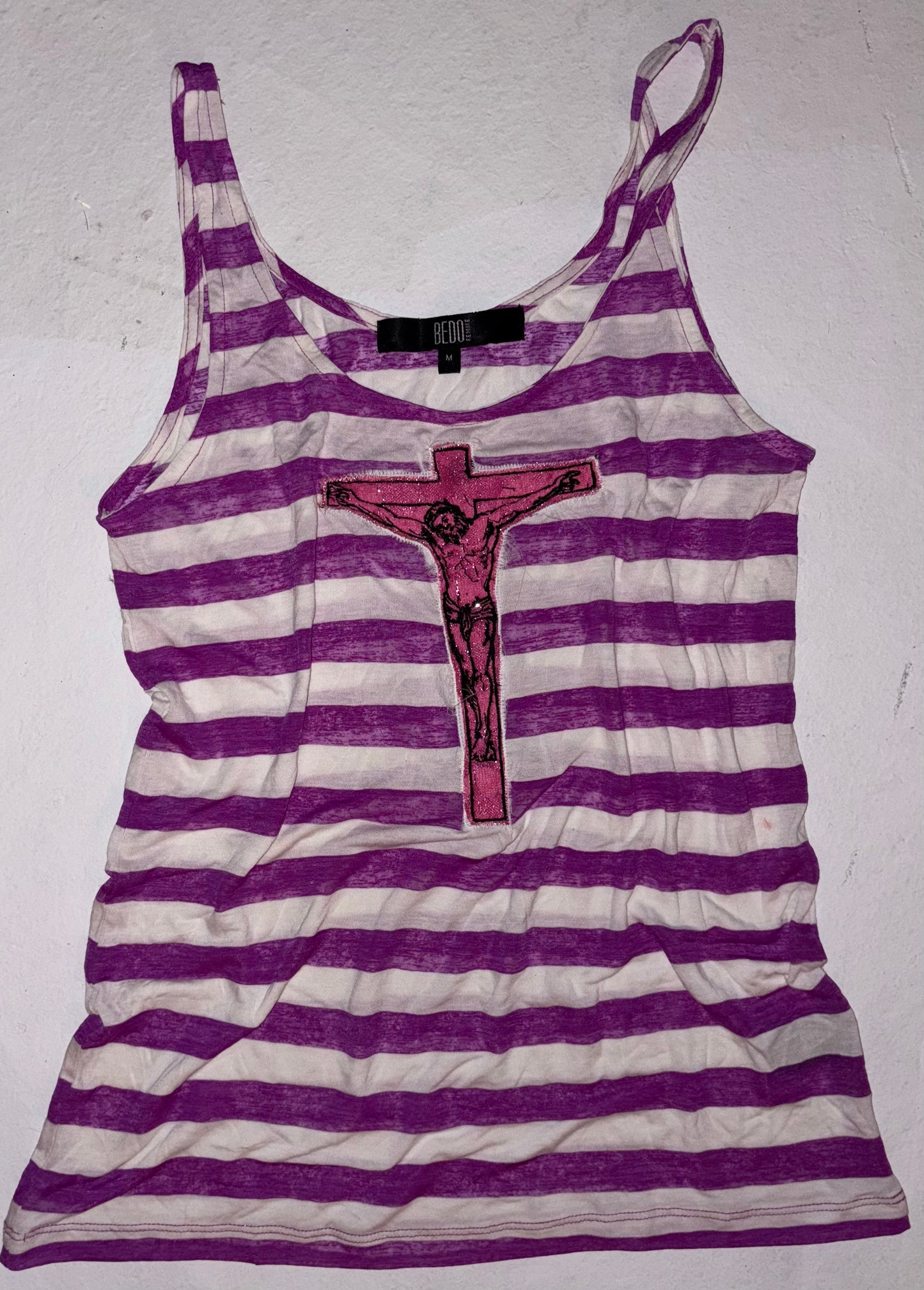Jesus Christ on a cross tank M