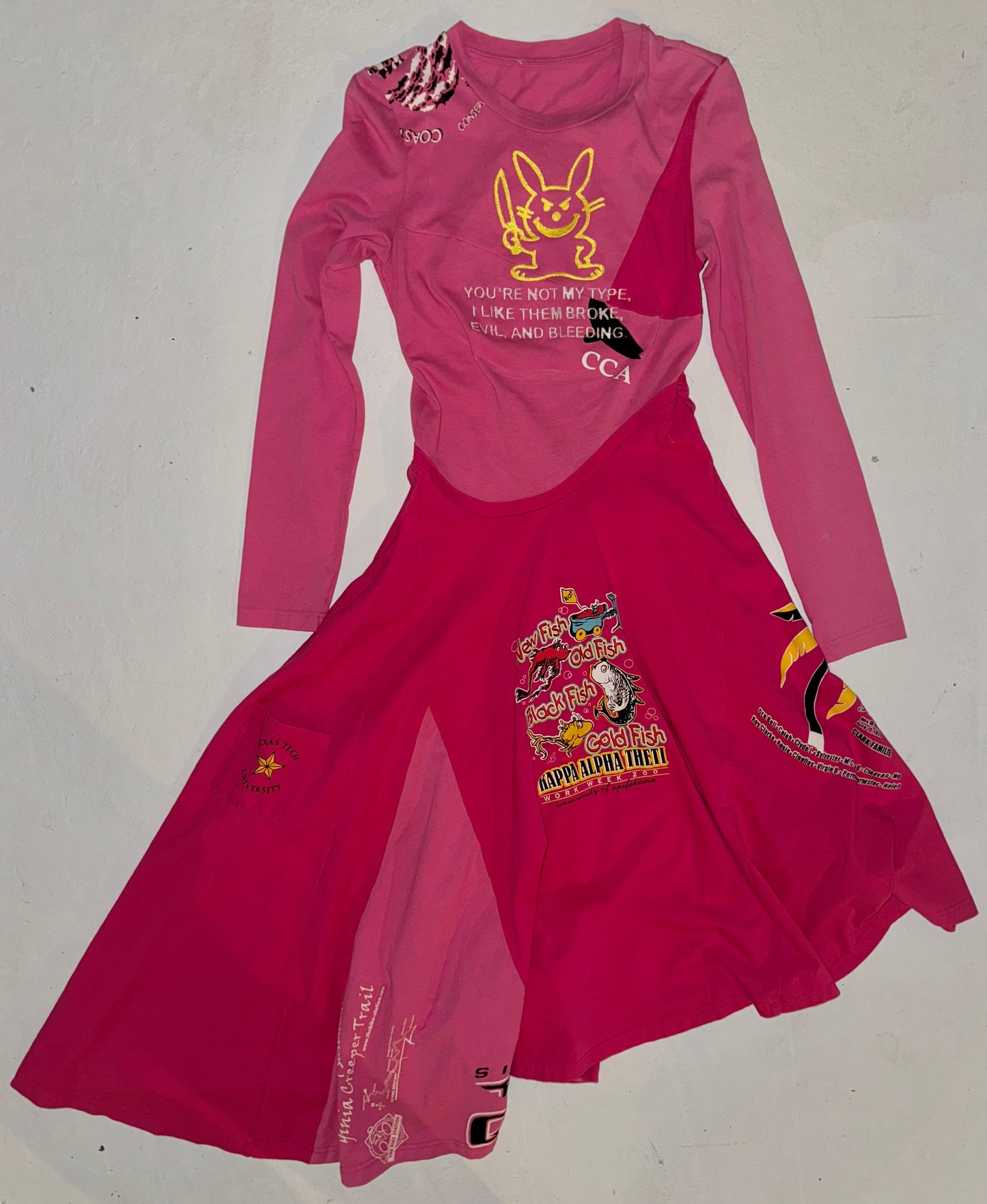 Your not my type vintage t shirts dress S
