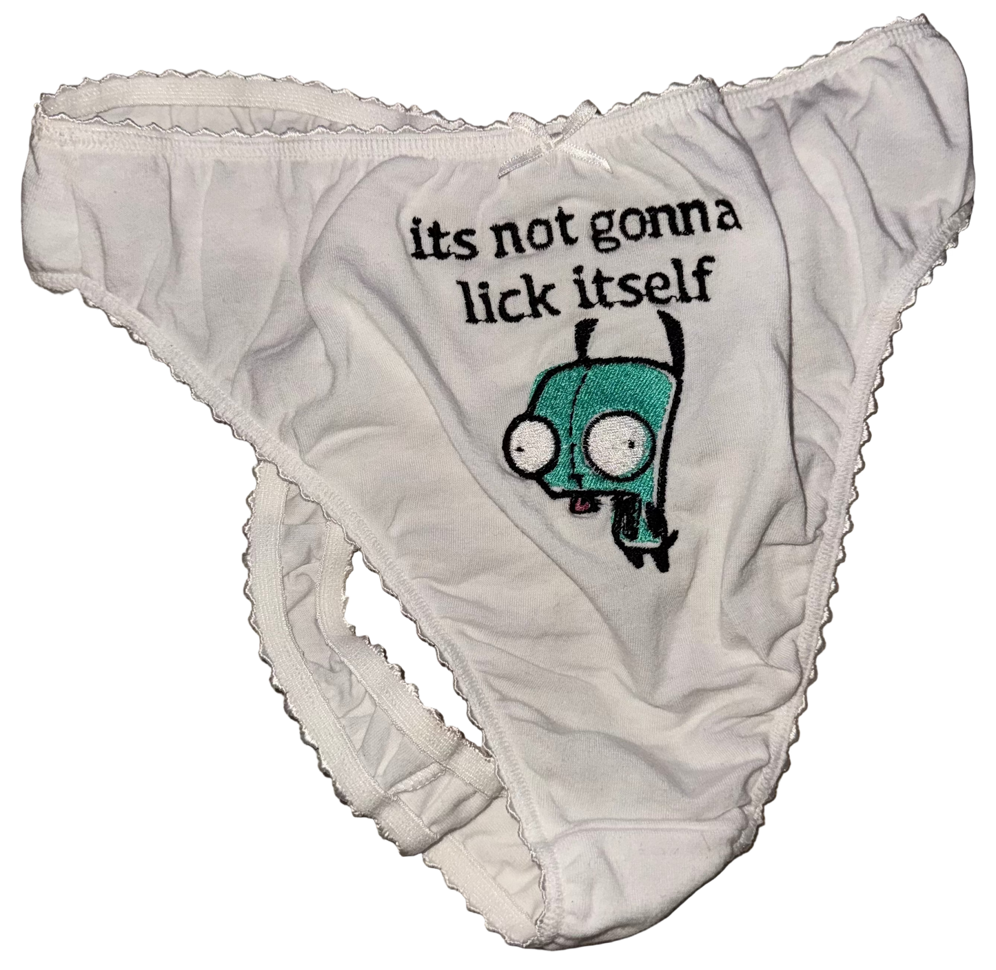 It’s not gonna lick itself thong 2XL