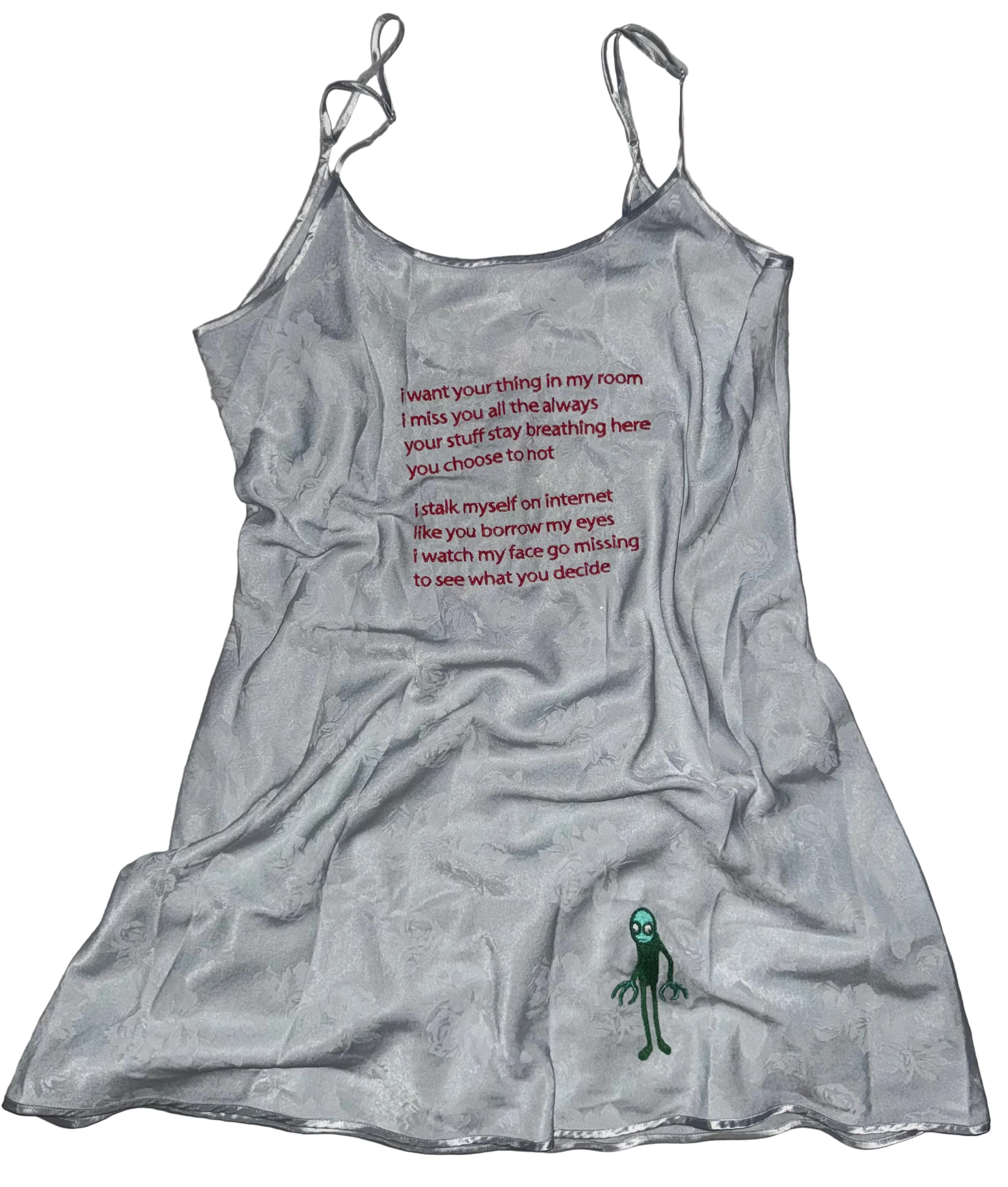 I want your rusty spoon in my room dress XL