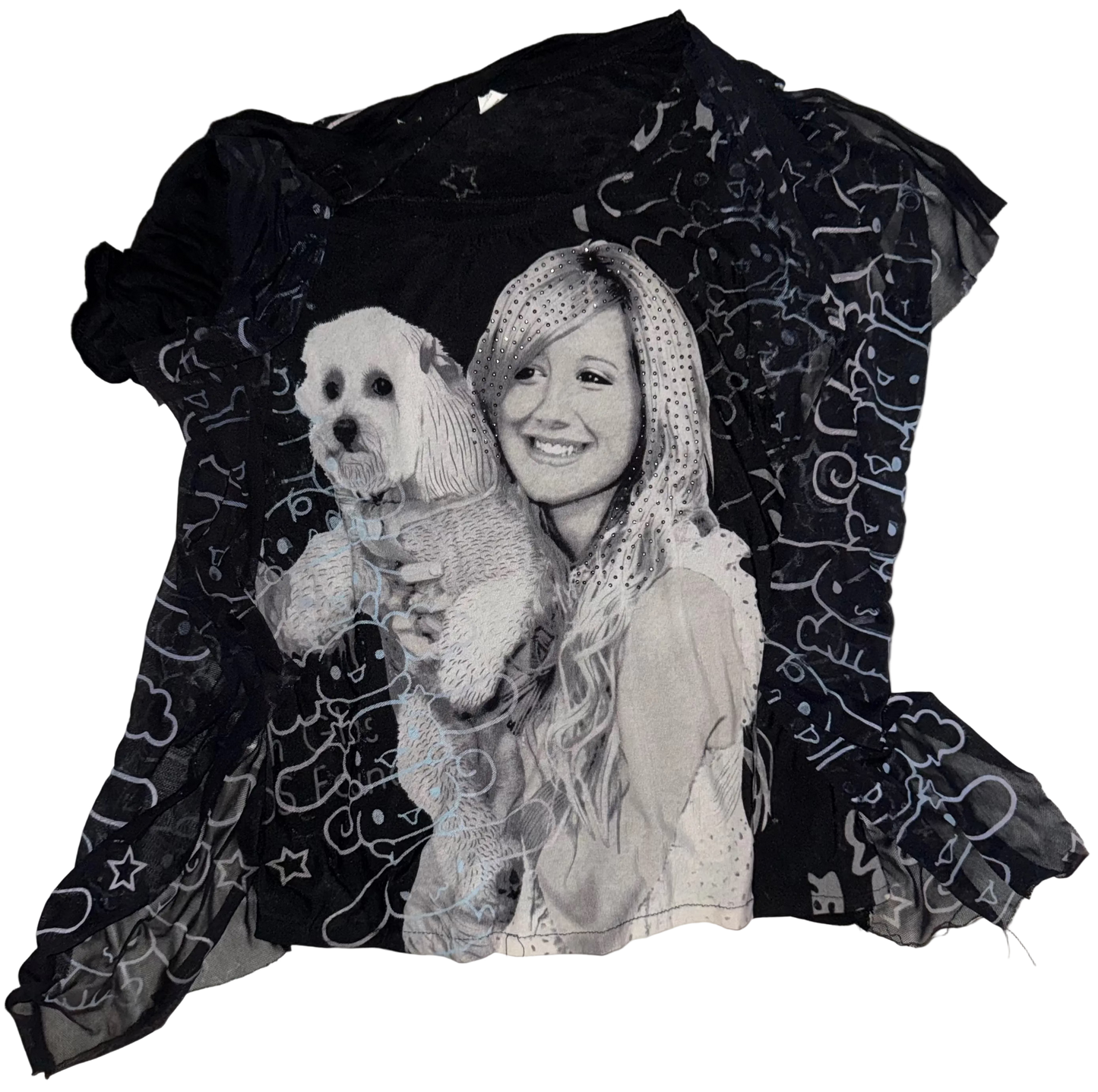 Ashley tisdale and dog cinnamavirus top S