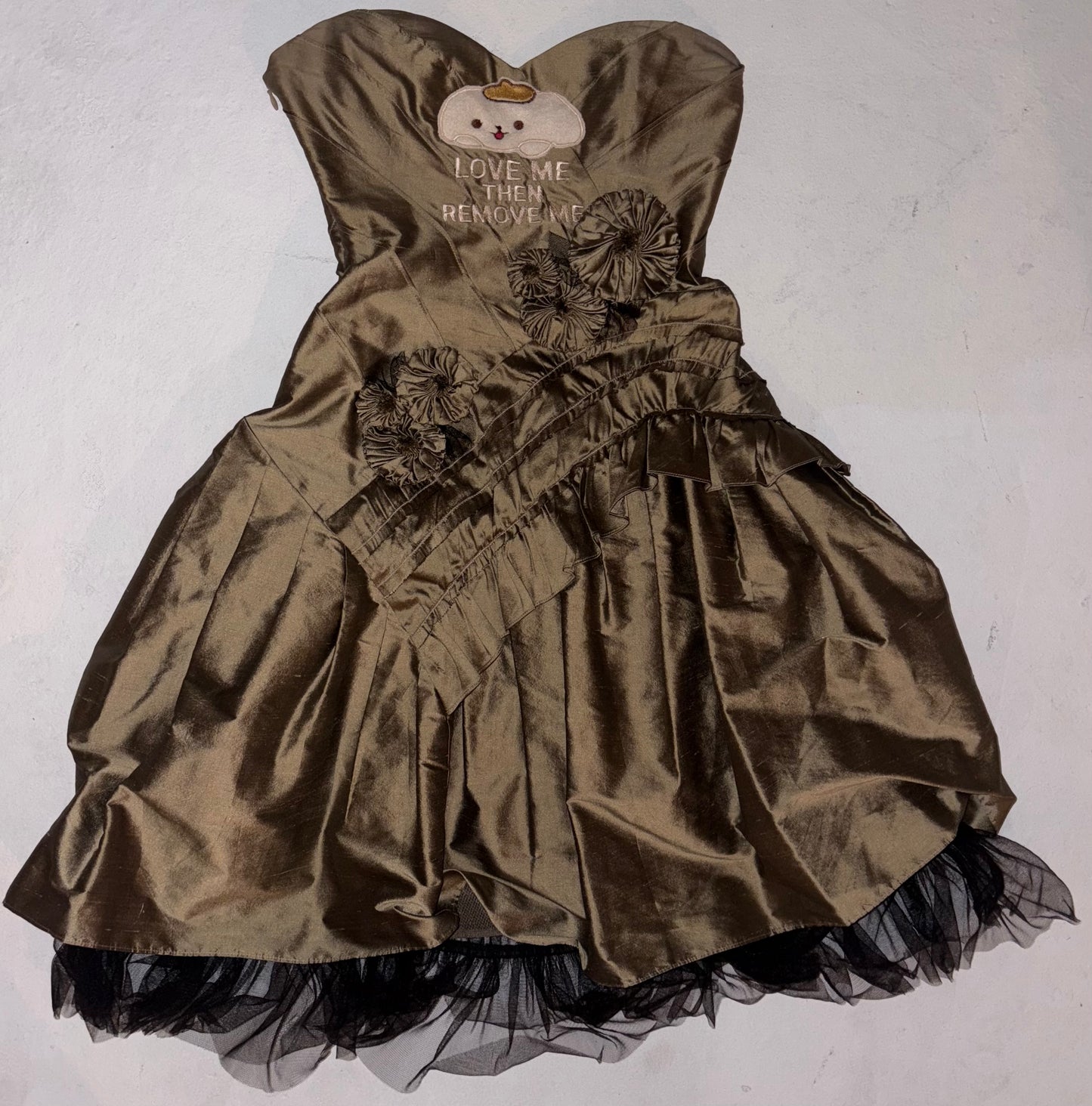 Love me then remove me party dress S