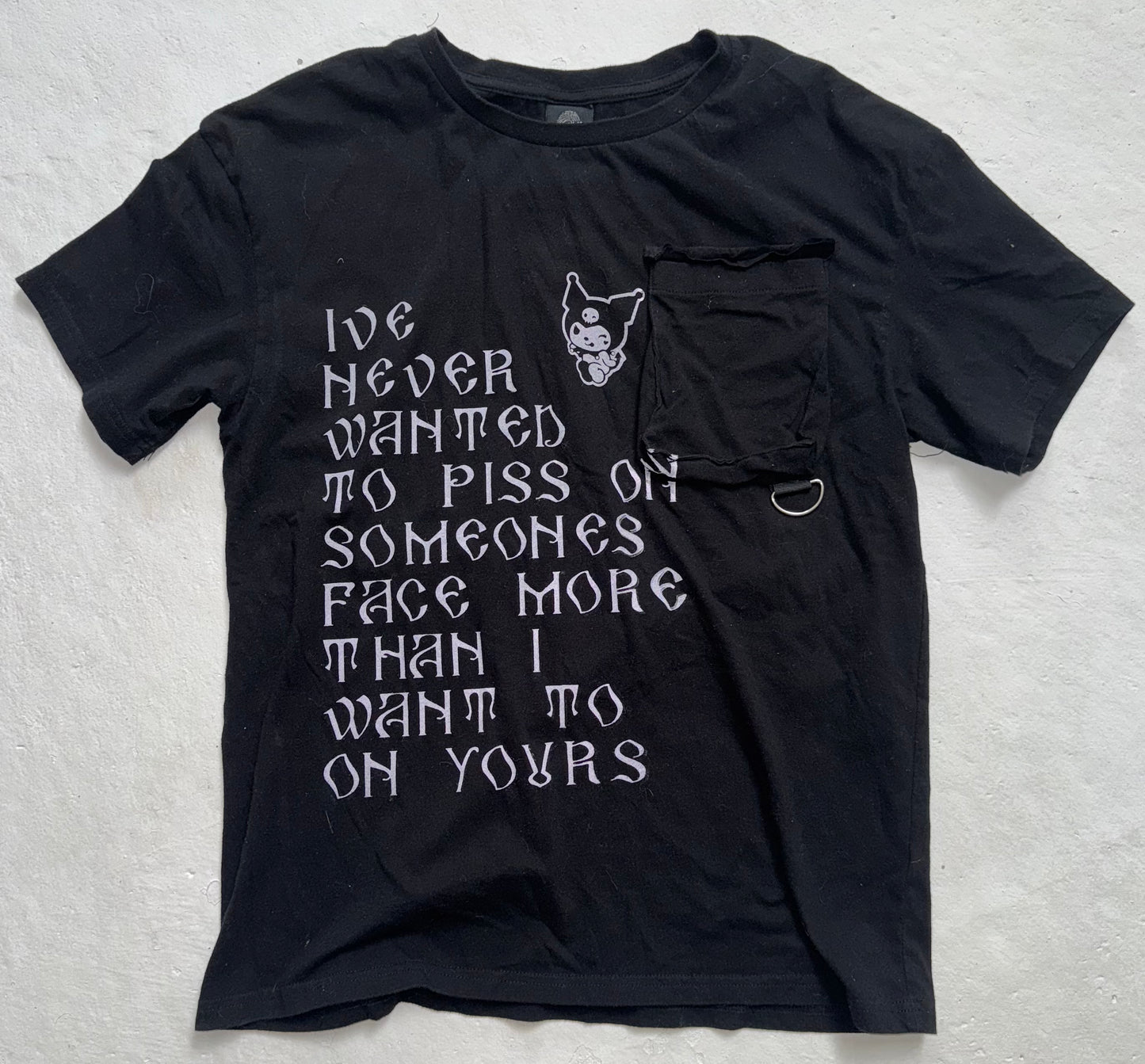I’ve never wanted to piss t shirt S