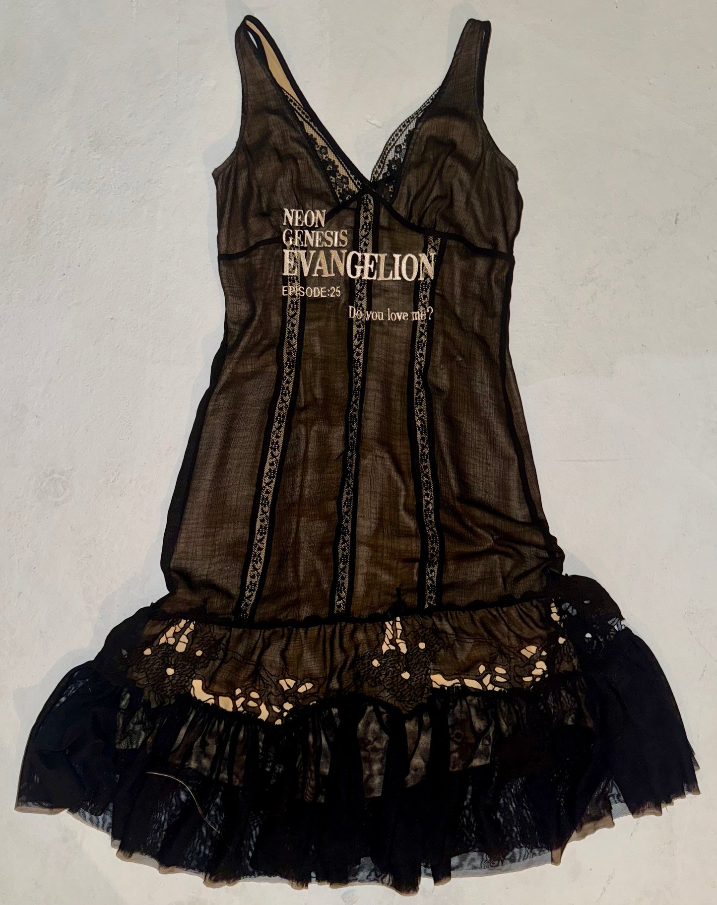 End of evangelion lace dress S