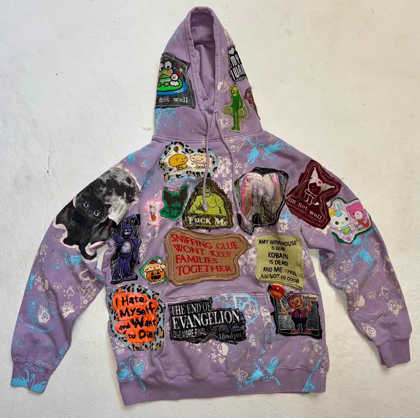 1 of everythjng yardsale historian 666 hoodie L