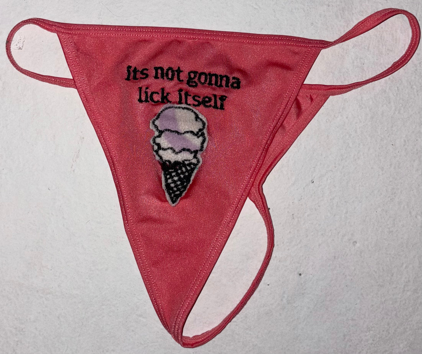 It’s not gonna lick itself g string M