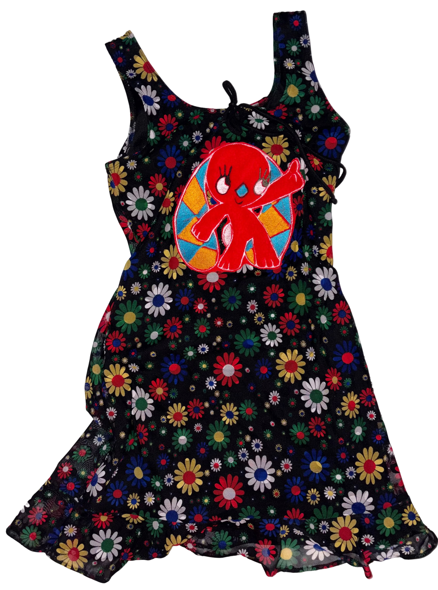 Hungry bunny floral dress S