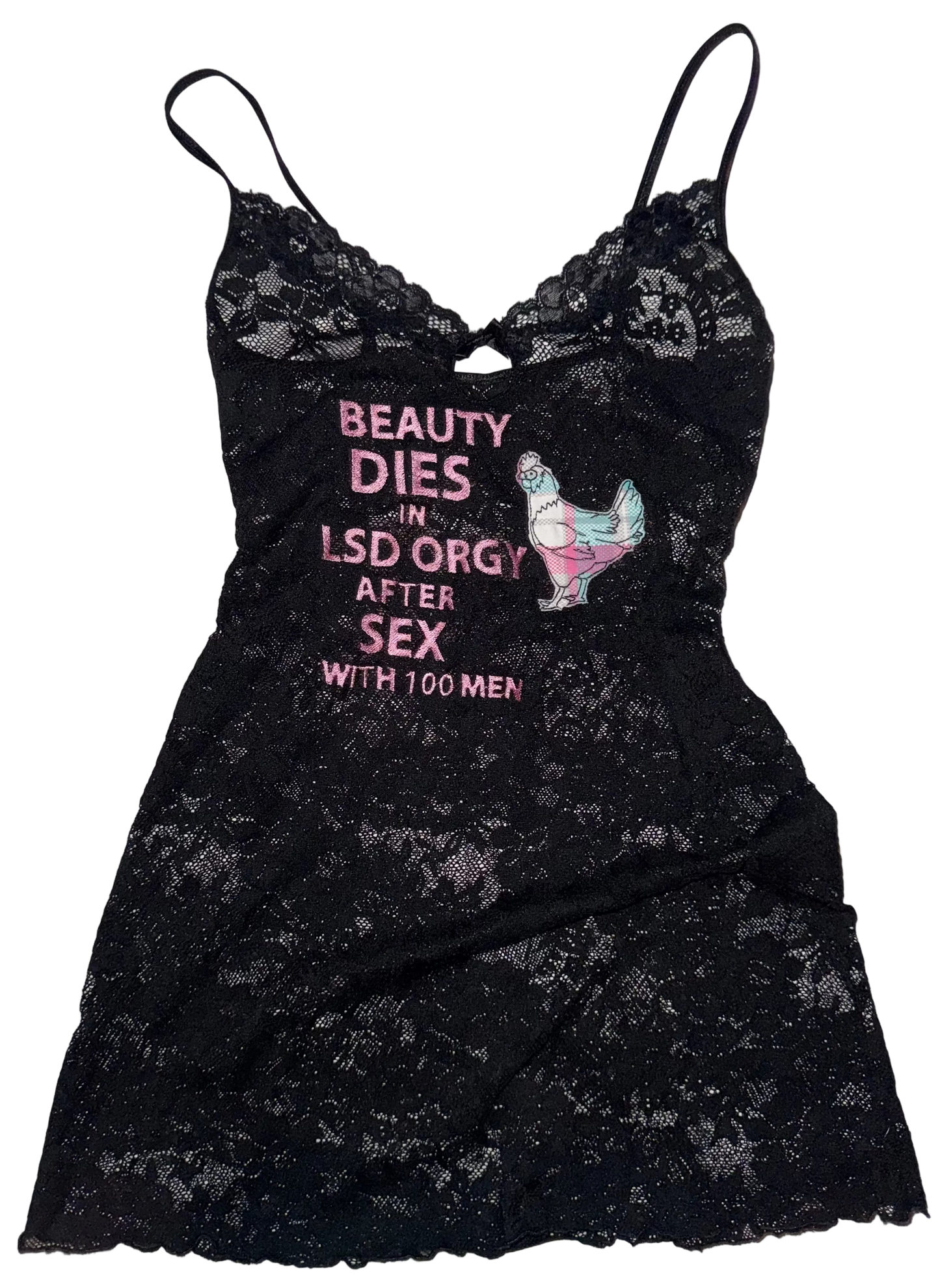 Beauty dies in lsd orgy lace dress S