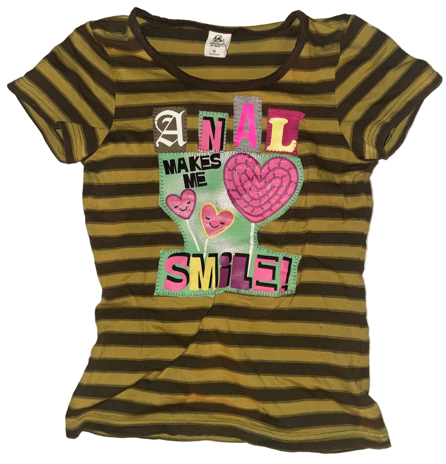 Anal makes me smile top S