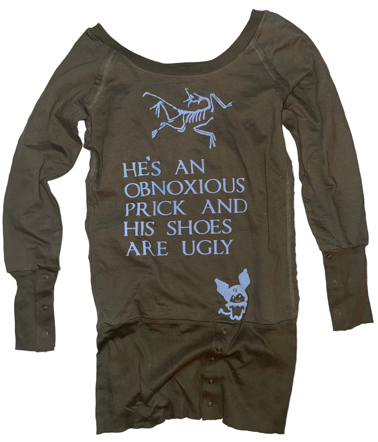 He’s an obnoxious prick top S