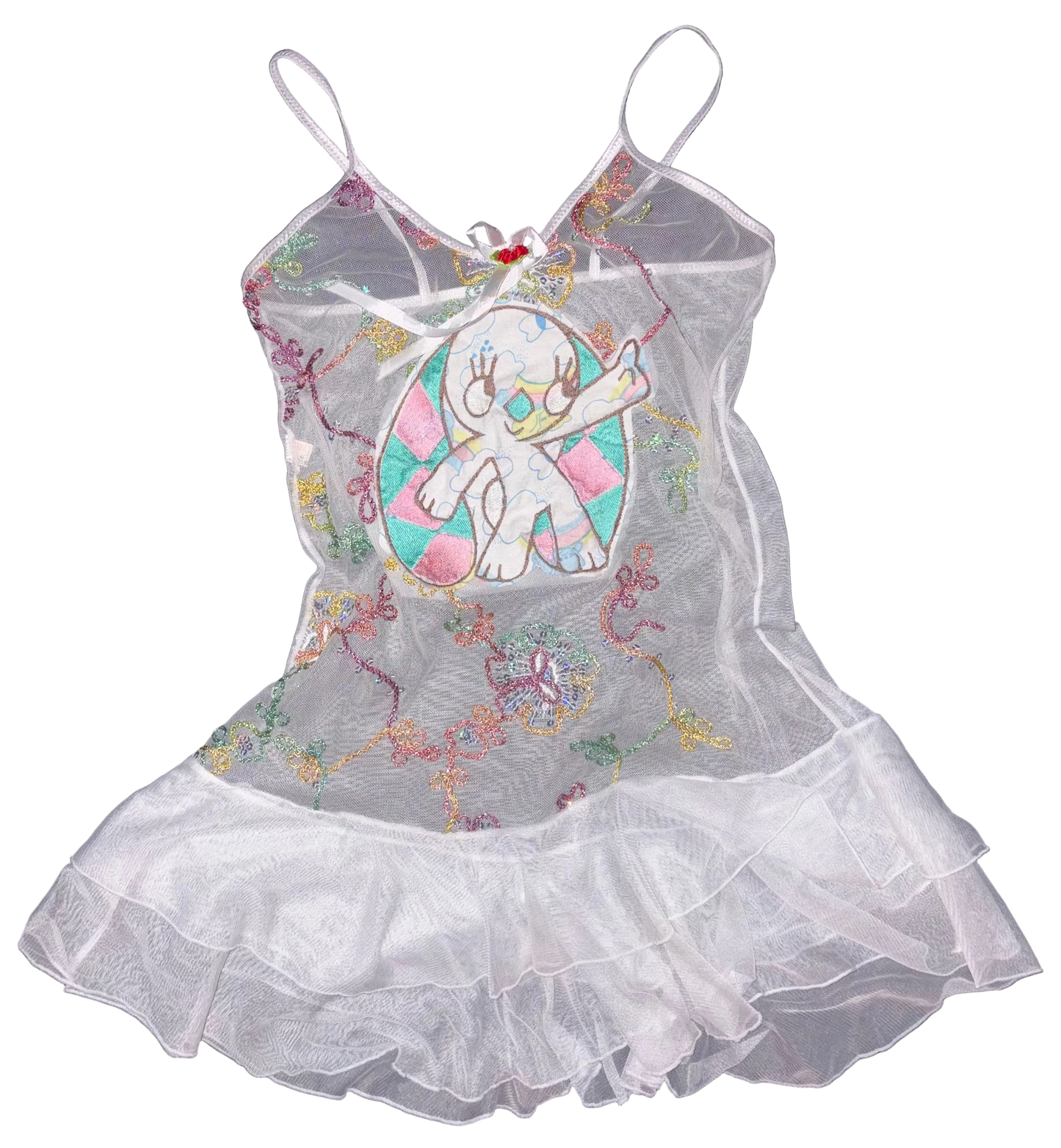 Hungry bunny sheer dress M