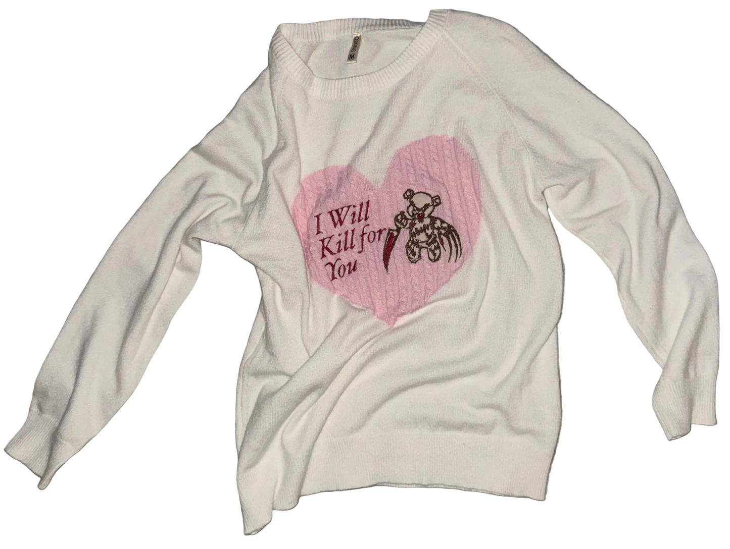 I will kjll for you sweater M