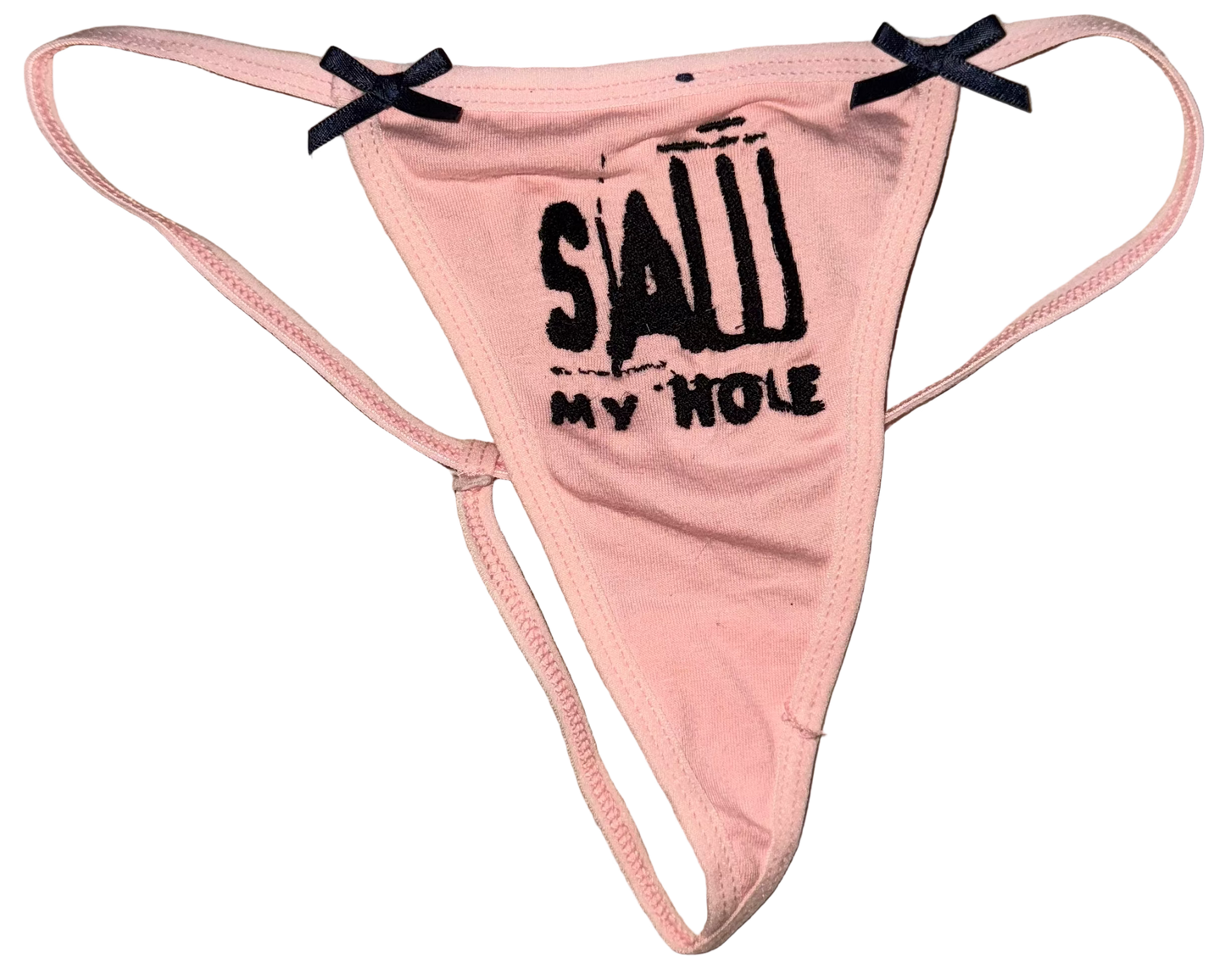 SAW my hole thong L