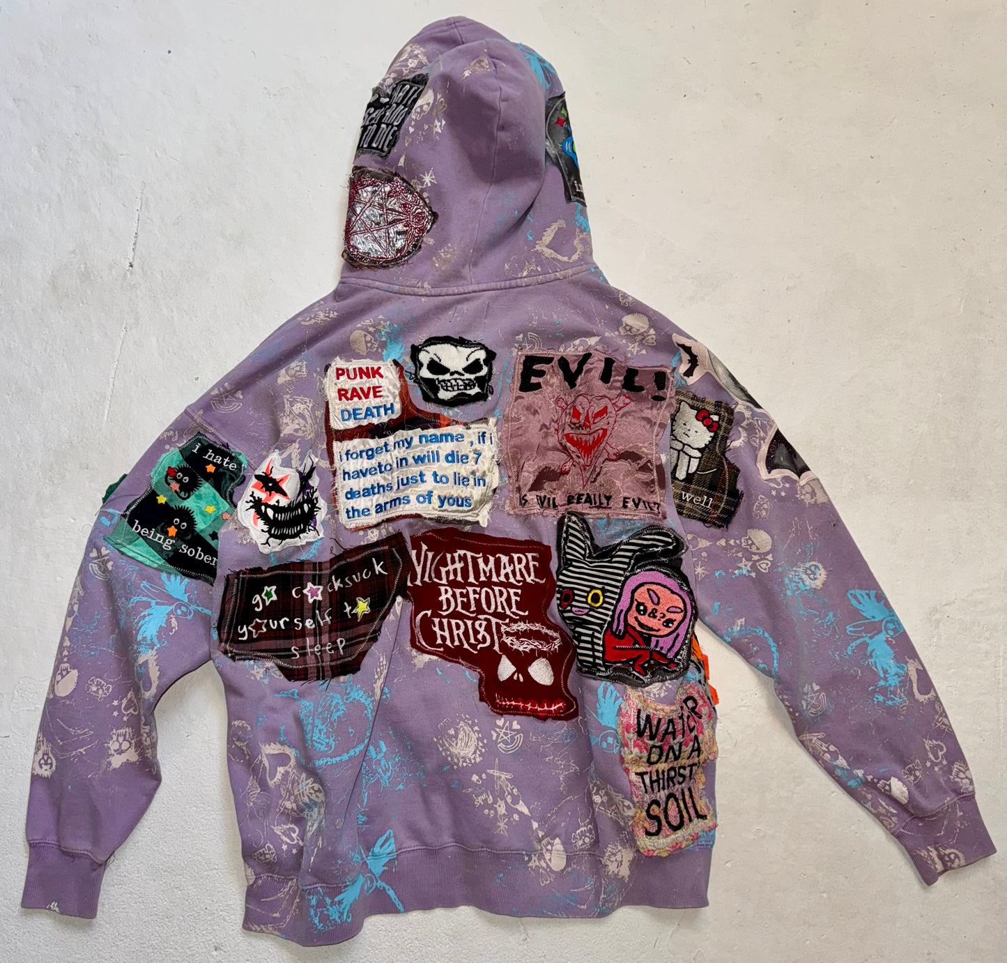 1 of everythjng yardsale historian 666 hoodie L