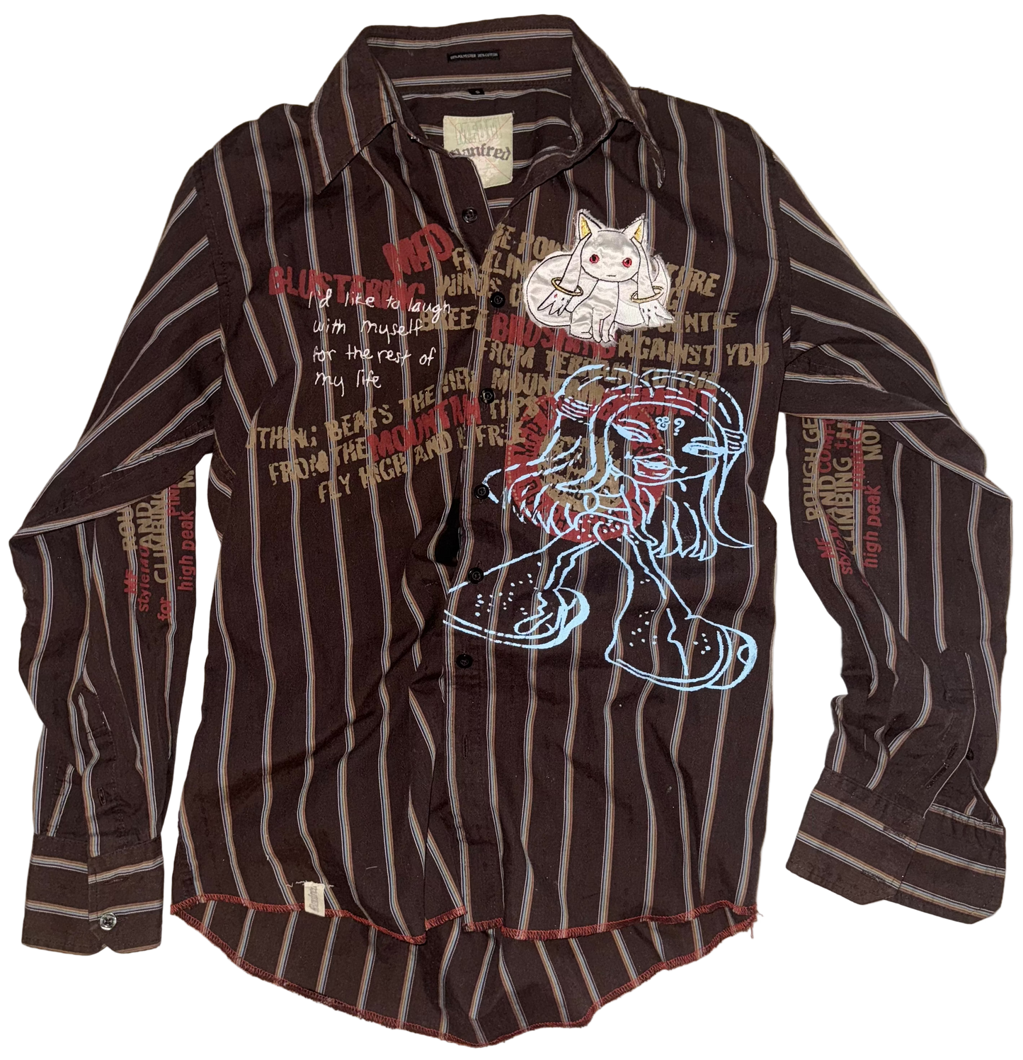 Magical girl button up shirt S