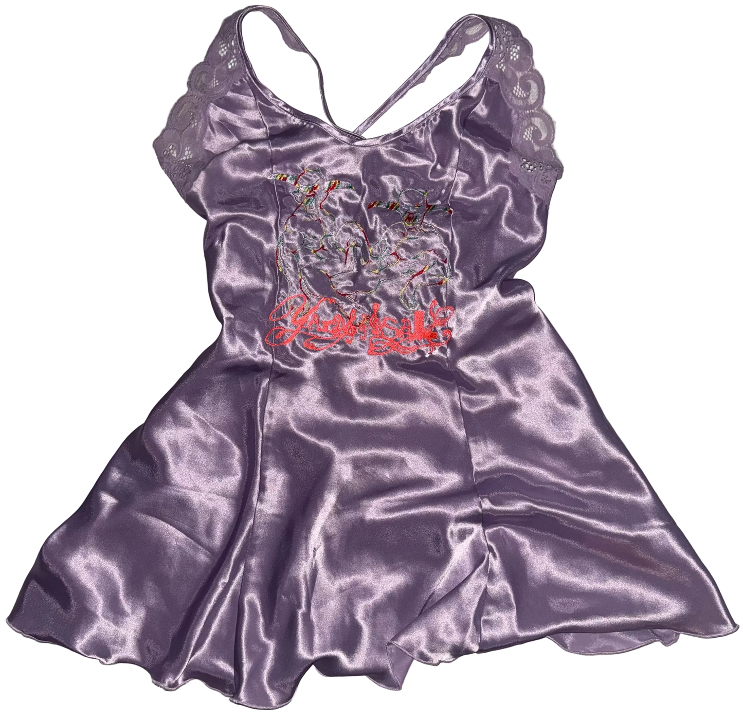 Demon twink silky dress M