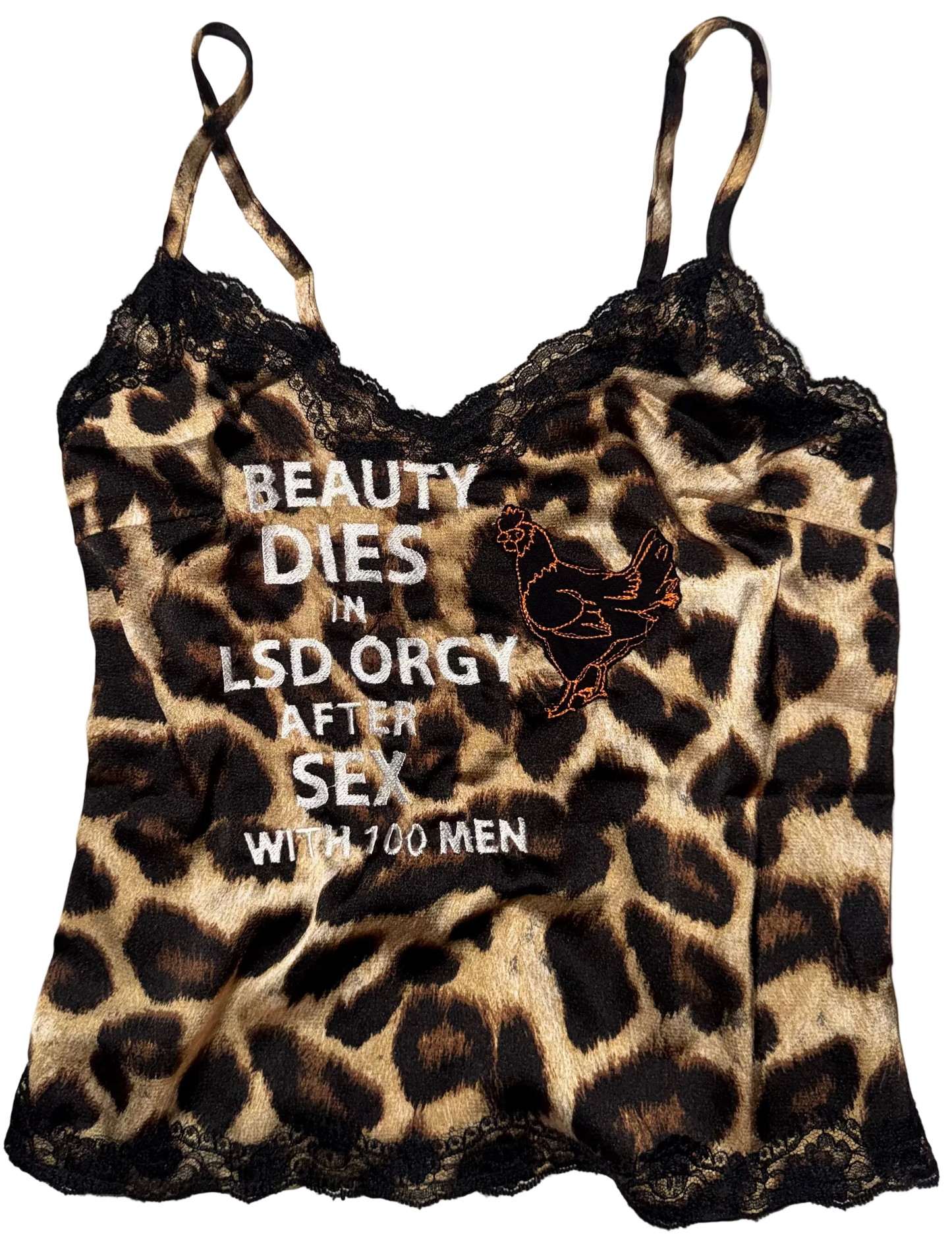 Beauty dies in lsd orgy tank XS