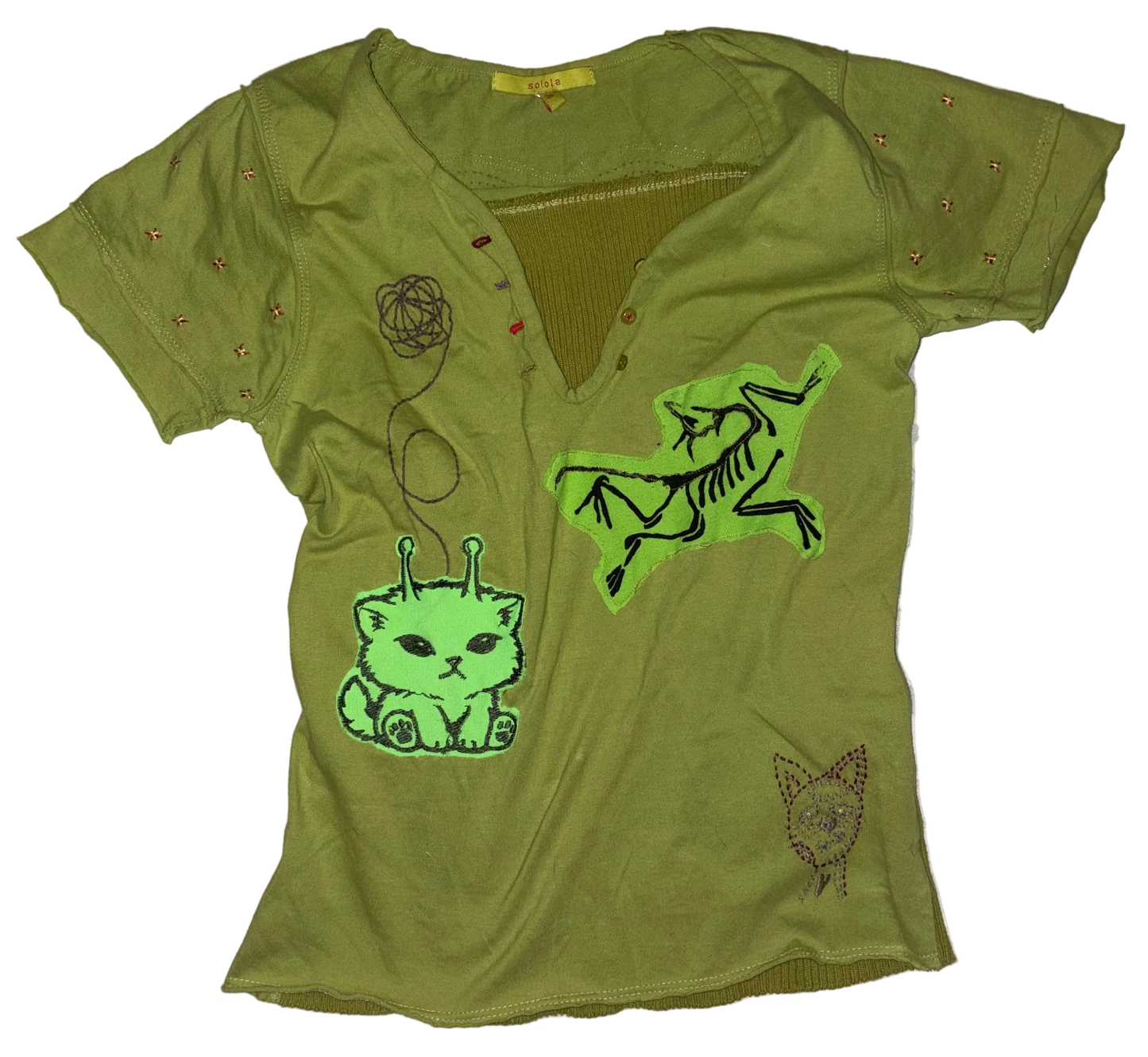 Three stages of evolution top S