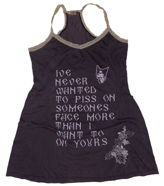 I’ve never wanted to piss dress M