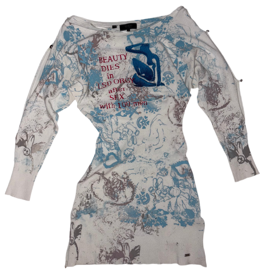 Beauty dies is lsd Matjsse orgy dress M
