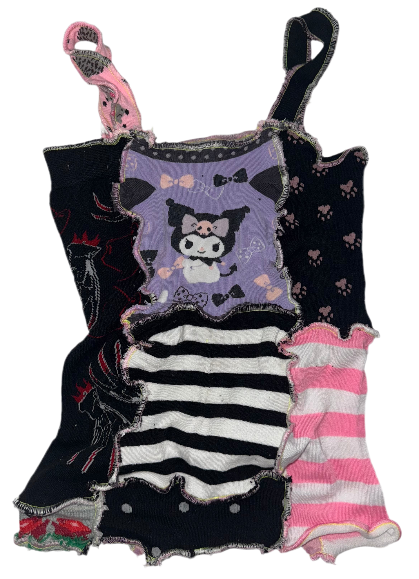 Kuromi sock tank S