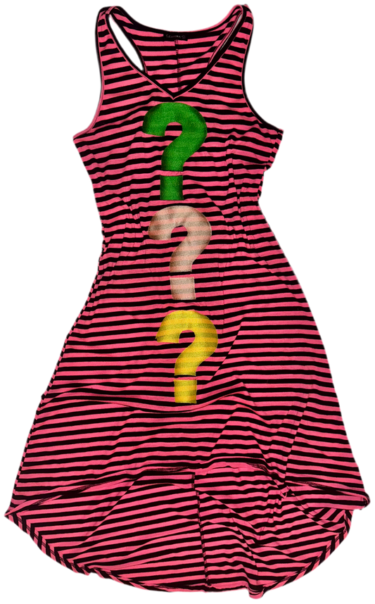 ??? Striped dress XL