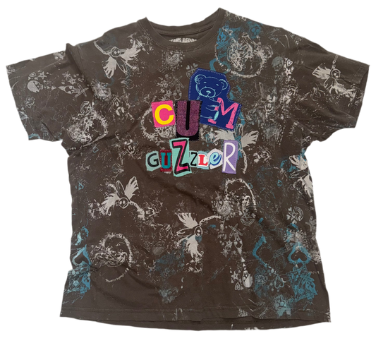 Cum guzzler Emo town t shjrt XL