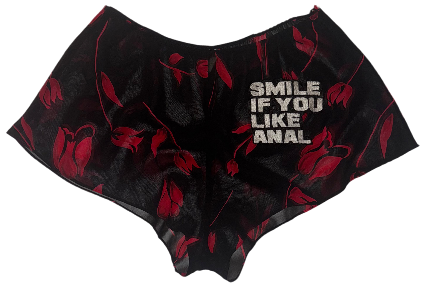 Smile if you like anal sheer shorts XL