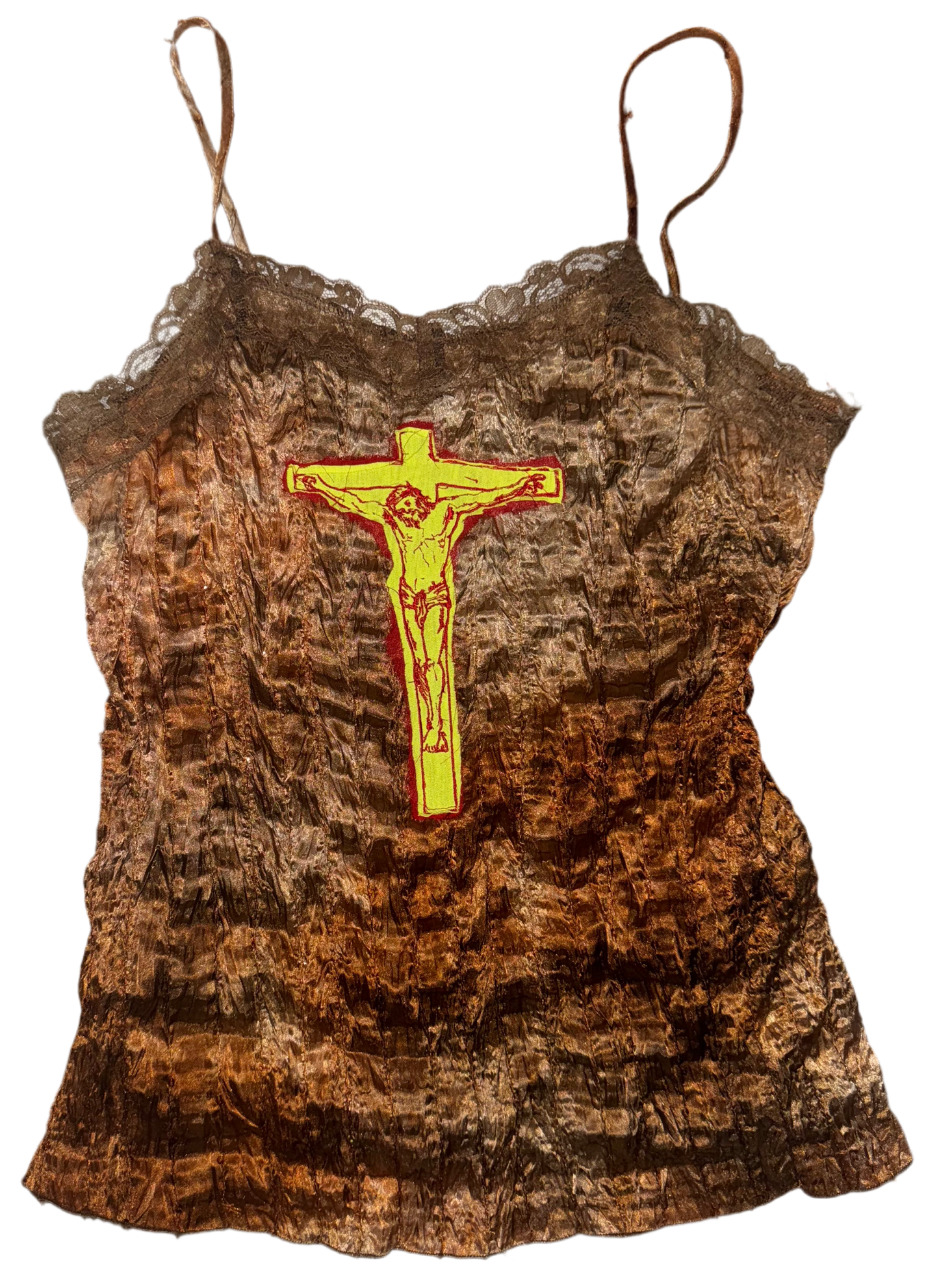 Jesus Christ on a cross tank M