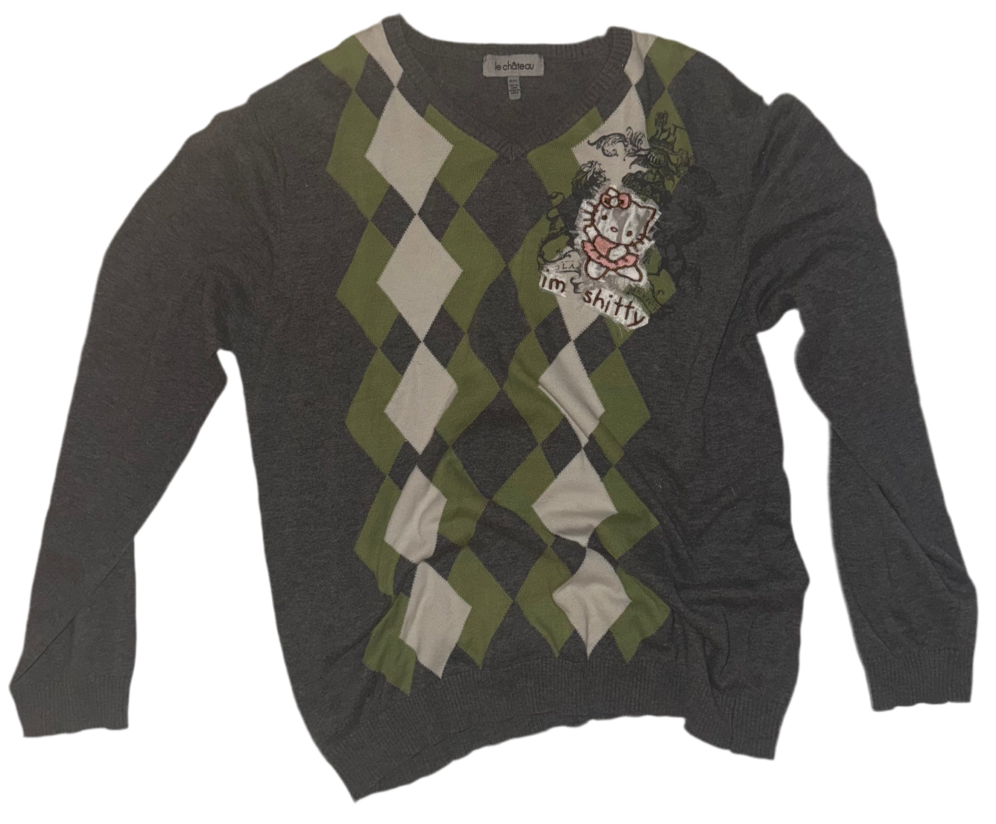 I’m shitty sweater L