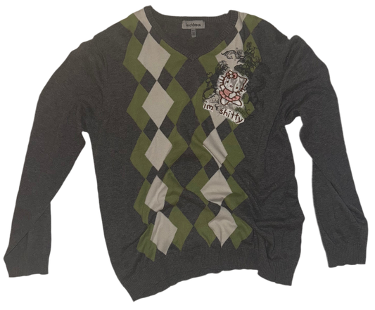 I’m shitty sweater L