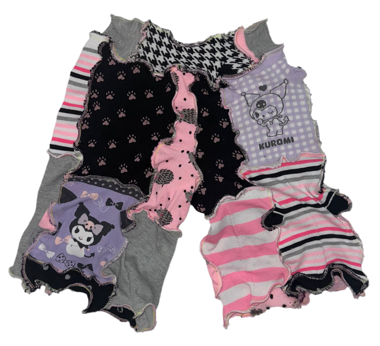 Kuromi sock shorts S