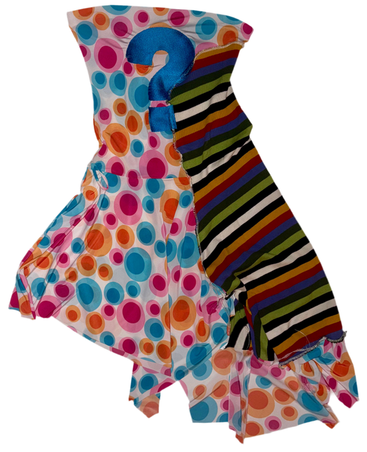 ? Patchwork Tube dress S