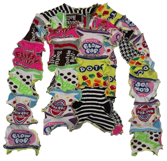 gross candies sock long sleeve S