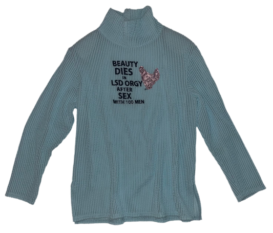 Beauty dies in lsd orgy sweatshirt 2XL